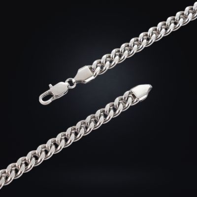 bracelet femme couleur acier solide