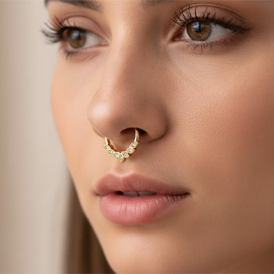 Piercing nez anneau - Malika