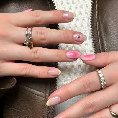 bague avec pendentif chic délicat