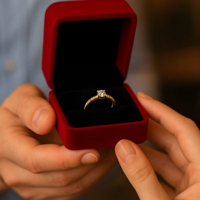 bague de promesse émotionnelle