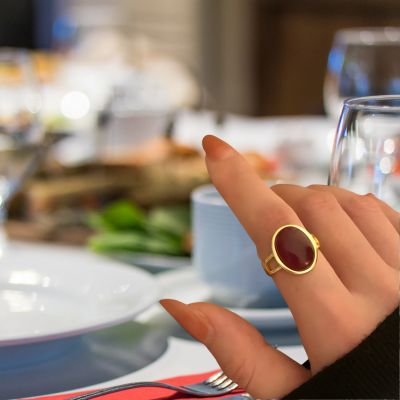 bague pour femme monture lisse