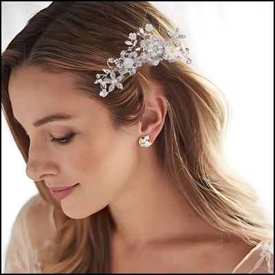 Bijoux cheveux mariage - Janice