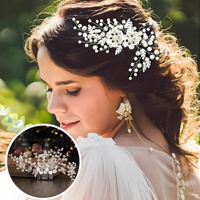Bijoux cheveux mariage - Janice