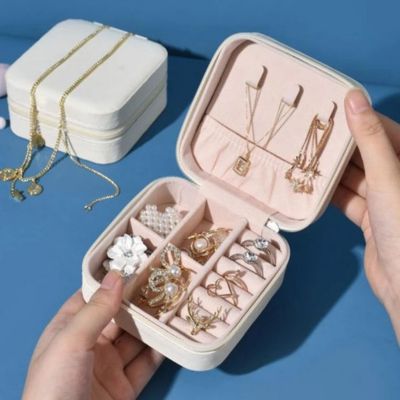 boite à bijoux de voyage blanc compagnon voyage