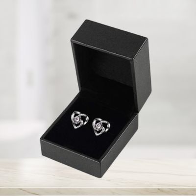 boucle d'oreille coeur souvenir précieux