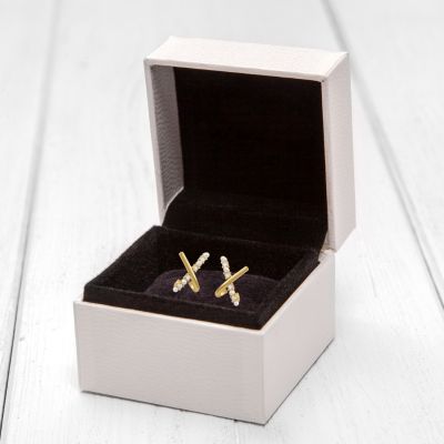 boucle d'oreille femme mini perles