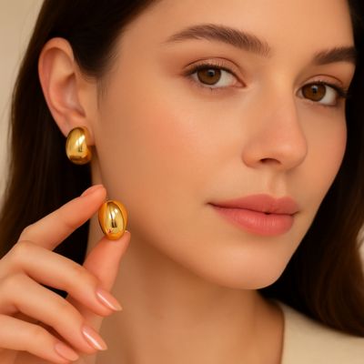 boucle d'oreille femme or