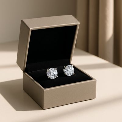boucles d'oreilles coffret cadeau