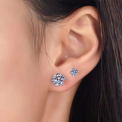 boucles d'oreilles femme deux tailles différentes