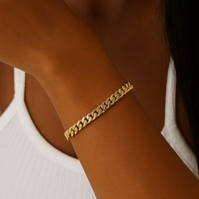 bracelet femme chaine cubaine