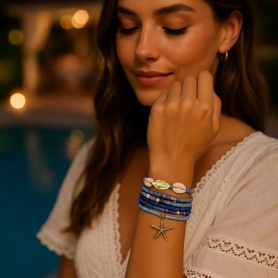 bracelet perles bohème chic