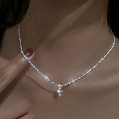 collier croix femme pendentif croix