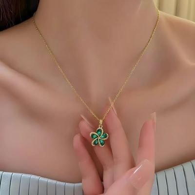 collier fleur ajustable