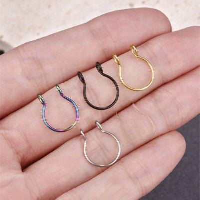 Faux piercing nez - Trick malin