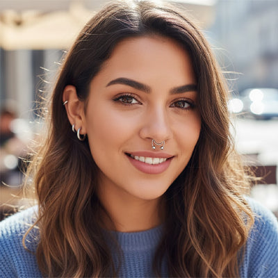 Faux piercing nez - Dounia