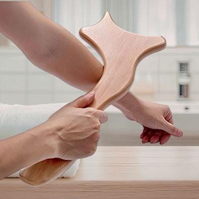 gua sha massage drainant de l'avent bras