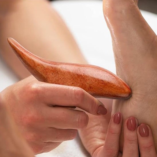 gua sha relaxation plantaire