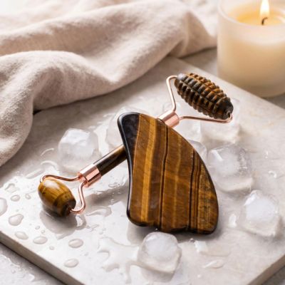 gua sha un effet fraîcheur lumière douce