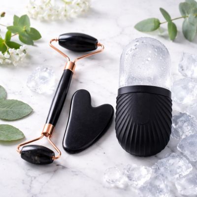 gua sha visage kit de soins de la peau élégant