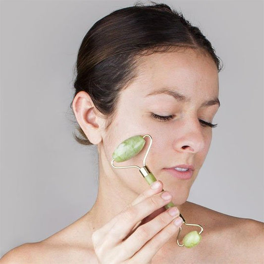 Gua sha visage massage éclat avec grand côté lisse