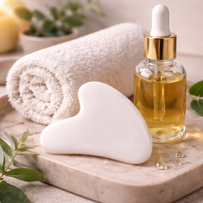 gua sha visage soins de la peau et détente élégante