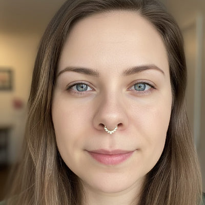 Piercing nez anneau - Malika