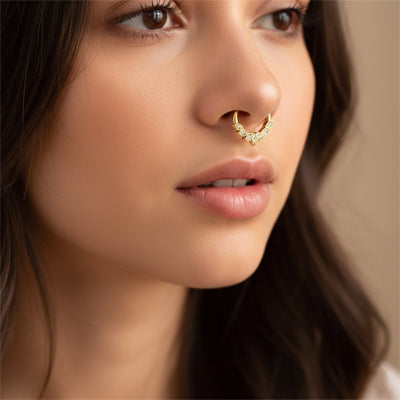 Piercing nez anneau - Malika