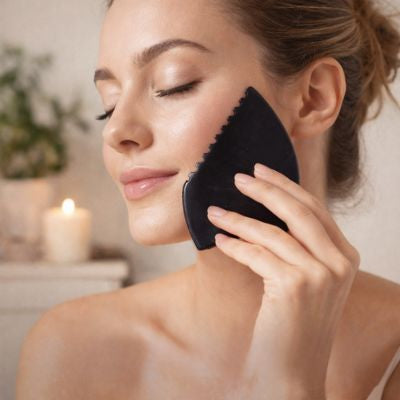 pierre gua sha femme massage profond et stimulant