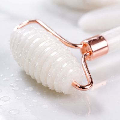 pierre gua sha rouleau de jade blanc raffiné