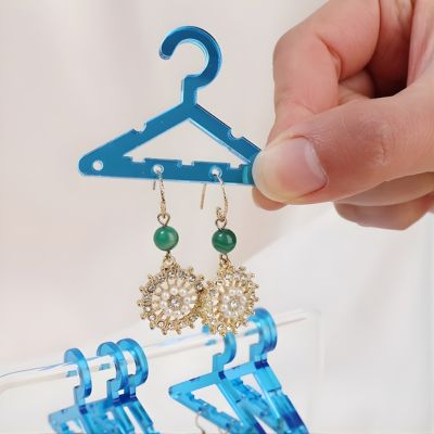 portant à bijoux bleu mini ceintres