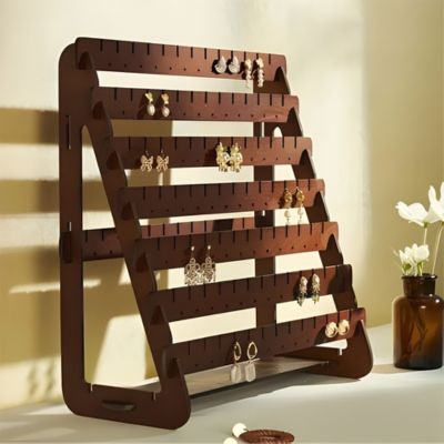 présentoir à bijoux bois design en à frame