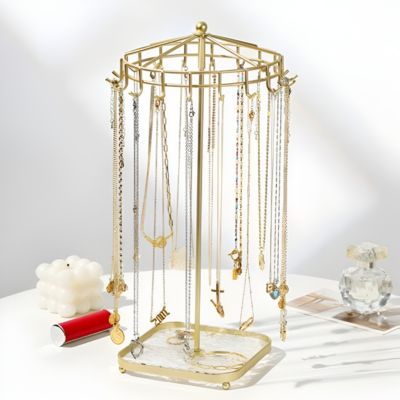 rangement pour bijoux doré sublimateur de collection