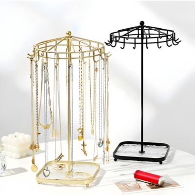 rangement pour bijoux organisateur forme tourniquet